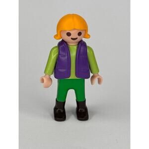 VTG Playmobil 4571 Horse & Girl Rider with Foal – 1999 GIRL ONLY kid figure PART